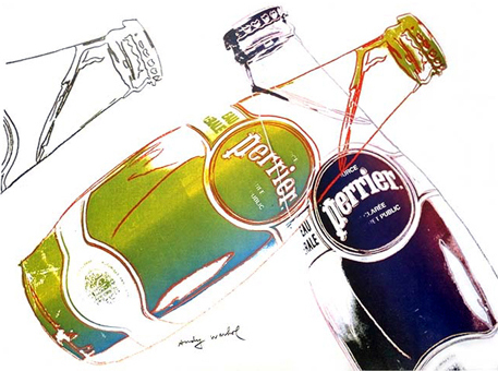 «Perrier — Andy Warhol»